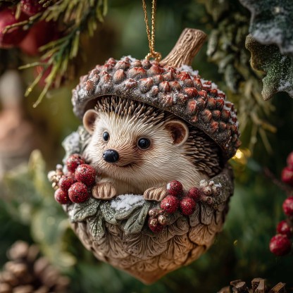 Charming Animal Christmas Ornaments