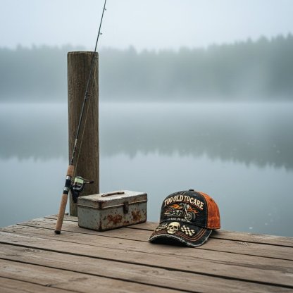 🔥🧢TOO OLD TO CARE · RIDE OR DIE CAP