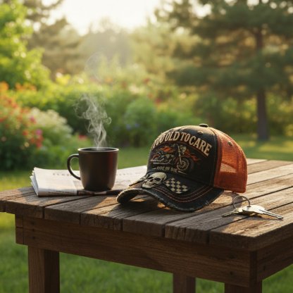 🔥🧢TOO OLD TO CARE · RIDE OR DIE CAP