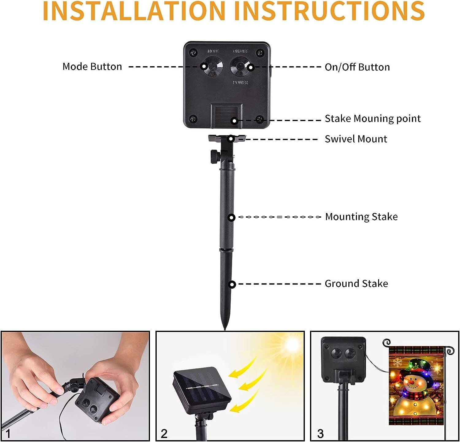 🔥This Week Special Offer 49% OFF🔥Christmas LED Garden Flags