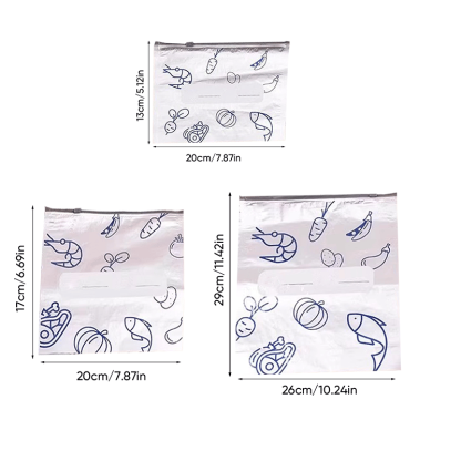 Aluminum Foil Antibacterial Sealing Bag (10 pcs)