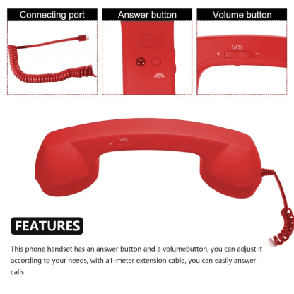 📞Retro Phone Handset