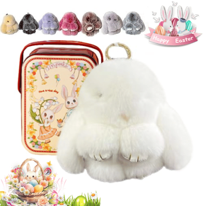 ✨Early Eeaster Sale 50% Off 🐰 Handmade Soft Bunny Charms