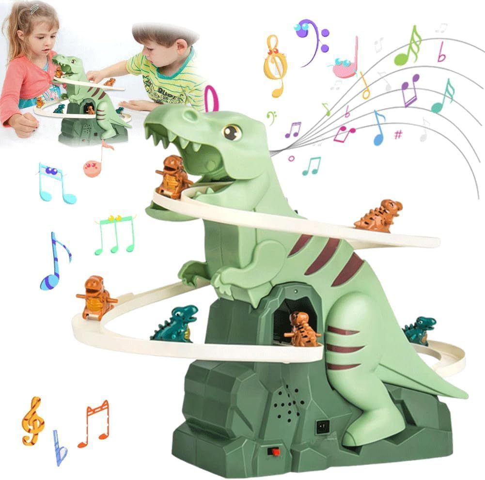 Dinosaur Climb Stairs Music Toy！🦖