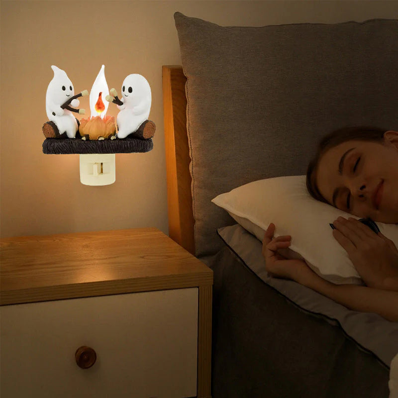 2026 Ghost Campfire Flickering Nightlight🔥👻