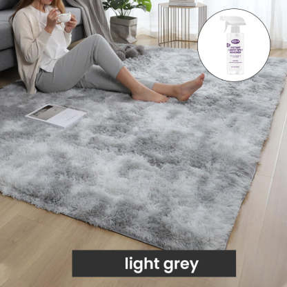 🔥 Gradient Color Plush Floor Mat