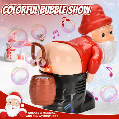 Funny Santa Bubble Machine🎄🎁