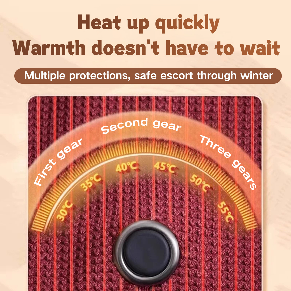 🎅Best Winter Gifts 🔥Favorite Portable Heated Shawl (Buy 2 Free Shipping)