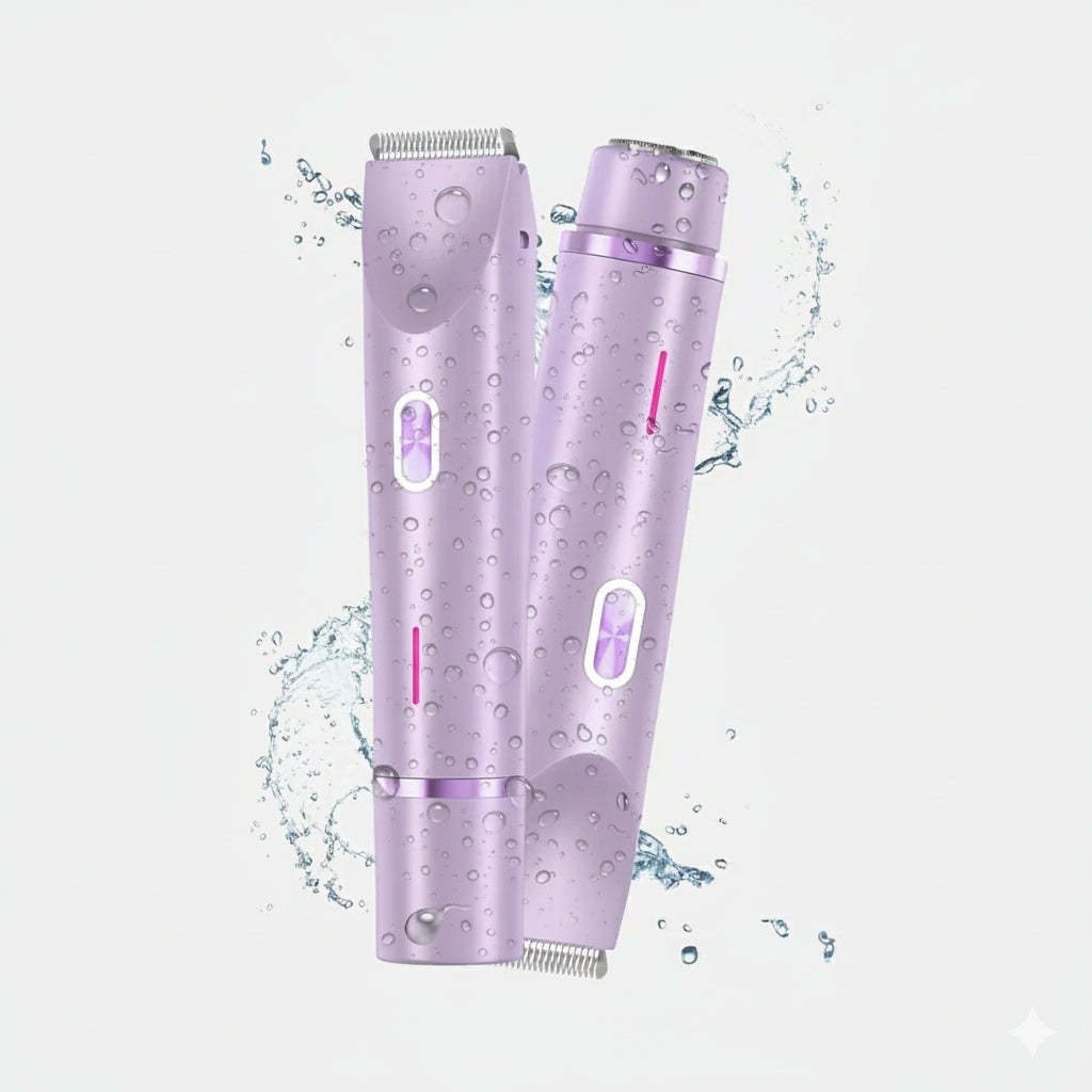 2-in-1 Painless Bikini Hair Trimmer