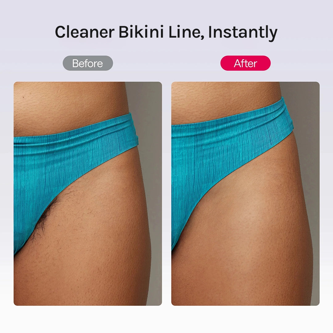 2-in-1 Painless Bikini Hair Trimmer