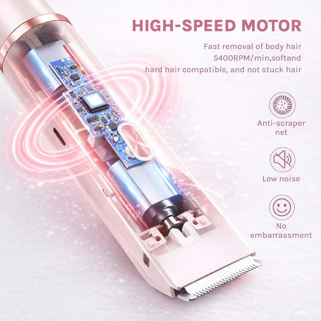 2-in-1 Painless Bikini Hair Trimmer