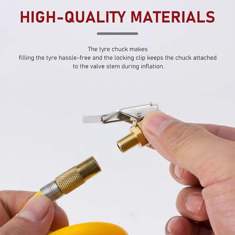 Brass Tire Air Chuck