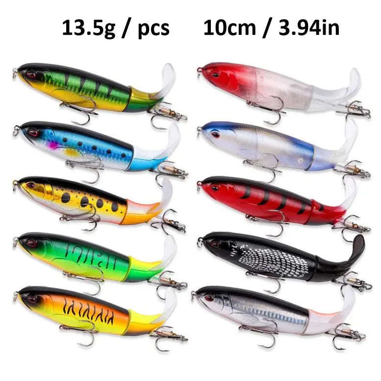 Multi-Jointed 360° Rotating Tail Lure