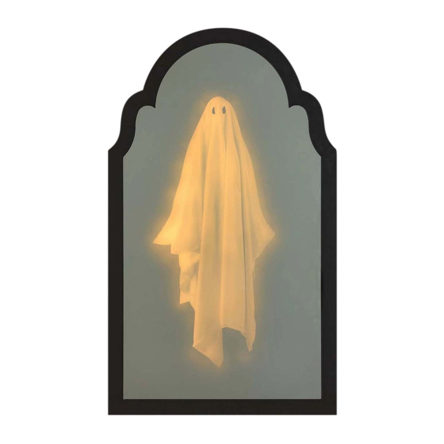 2025 Halloween Hologram Ghost Mirror, Spooky Scary Ghosts for Halloween Decor Indoor, Halloween Room Decor, Hallowmas Party Supplies