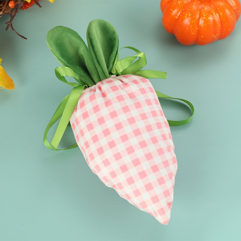Easter Bunny Carrot Treat Bags – Festive Candy & Gift Party Favor Pouches