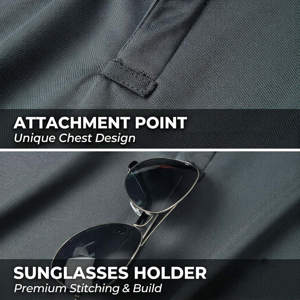 3PACK Men’s Quick-Dry Long Sleeve Polo Shirt