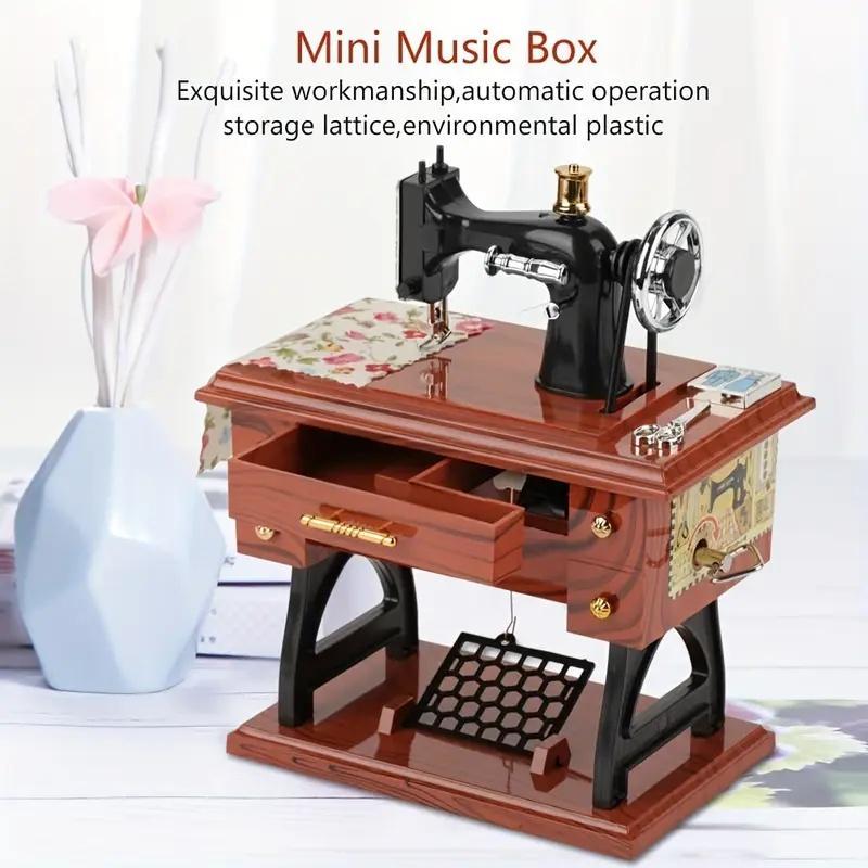 LAST DAY SALE 49% OFF💥Vintage Sewing Machine Design Music Box🎶