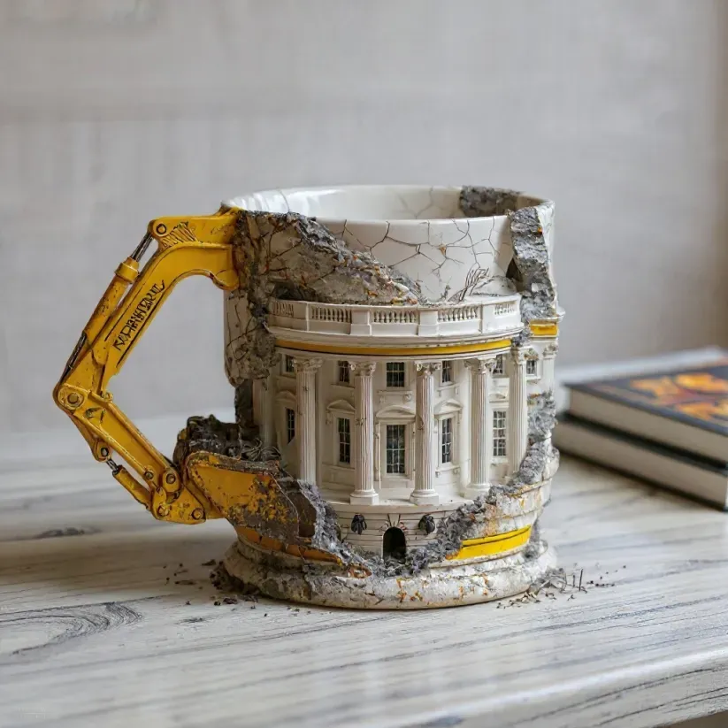 'Someone Lied' Demolition Mug