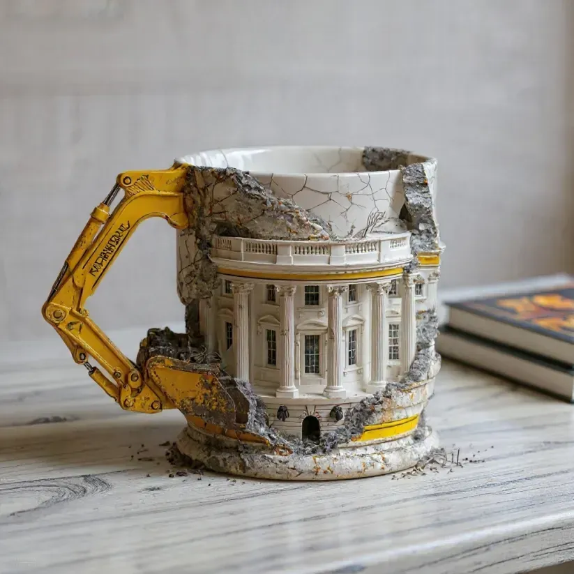 'Someone Lied' Demolition Mug
