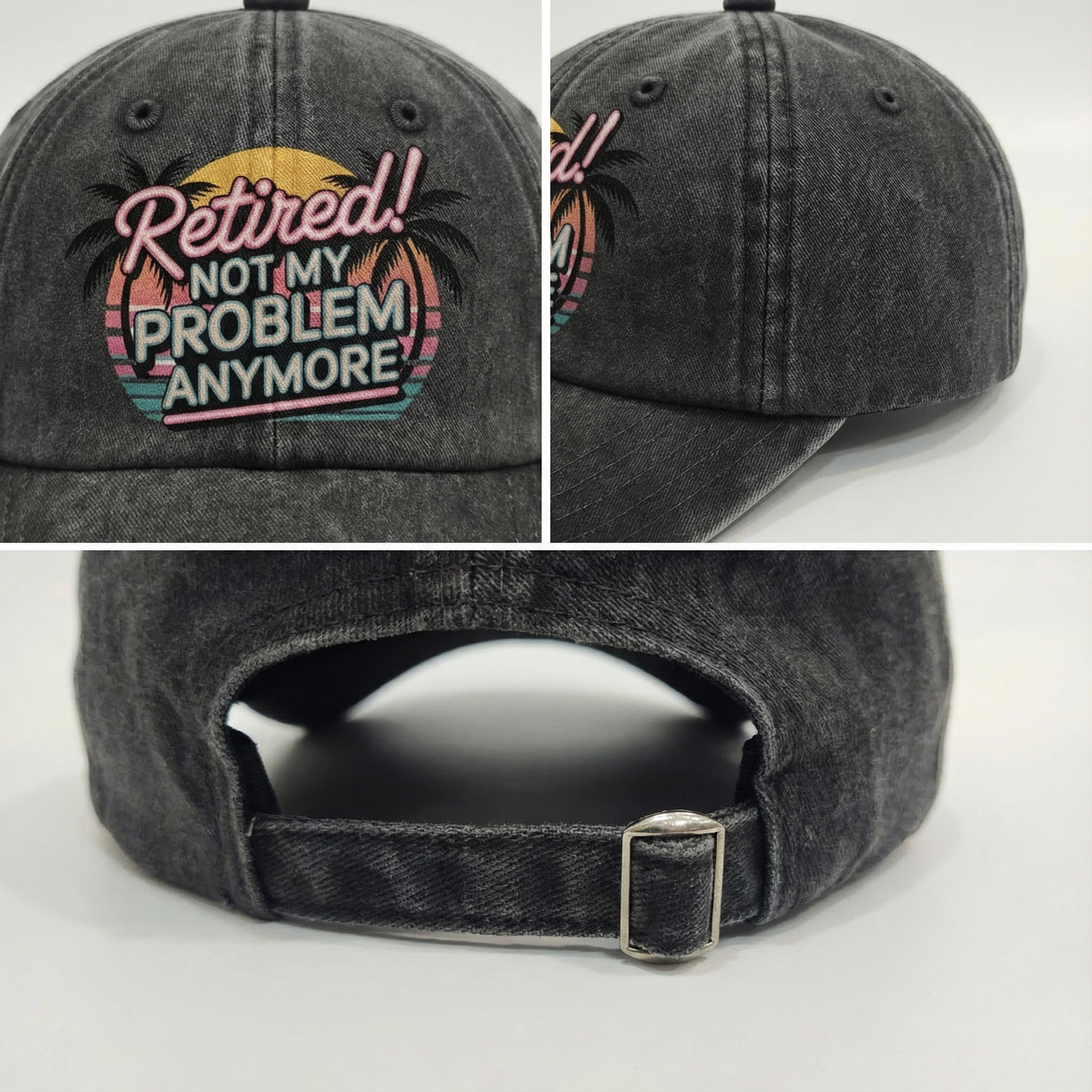 The "Out of Office" Neon Vibe Chill Cap