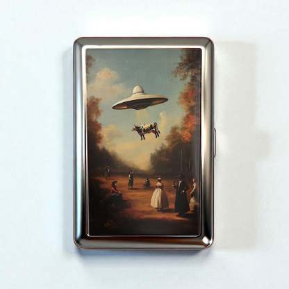 🛡️Vintage Art Deco Versatile Card & Cash Case With RFID Protection