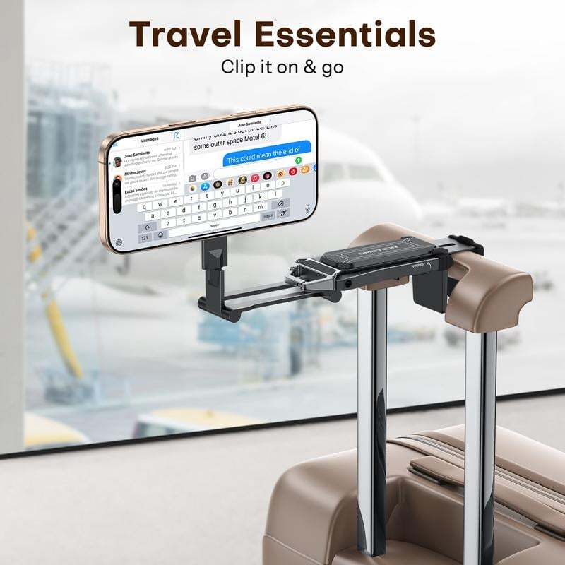 MagSafe-Compatible 4-in-1 Travel Tripod & Clamp Mount