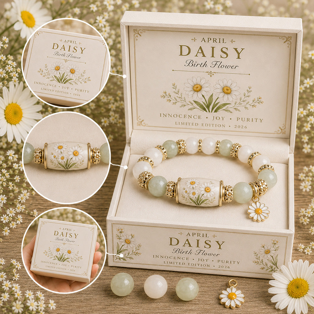 🌸 Birth Flower Blessing Bracelet | 2026 Limited Edition Bracelet