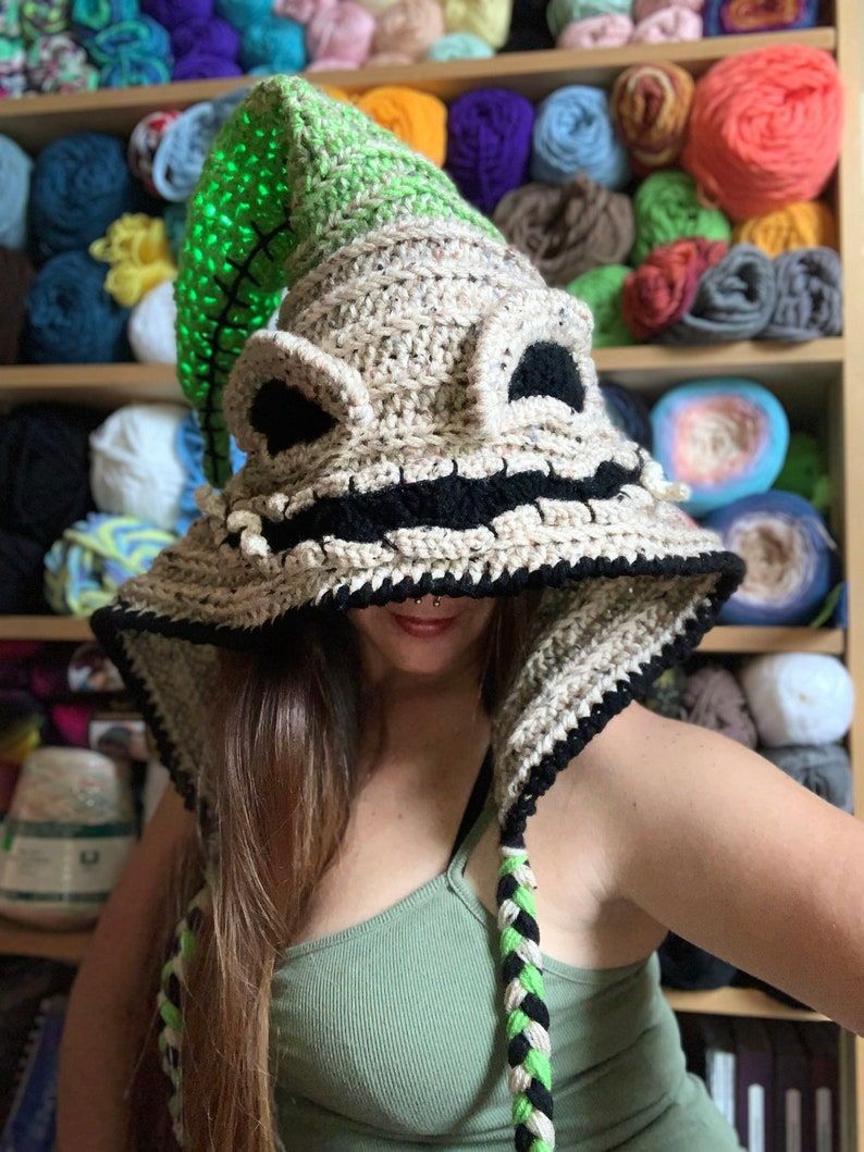🏆 500K+ SOLD! – Almost Gone-⚡2025 USA New Burlap Chap Crochet Hood