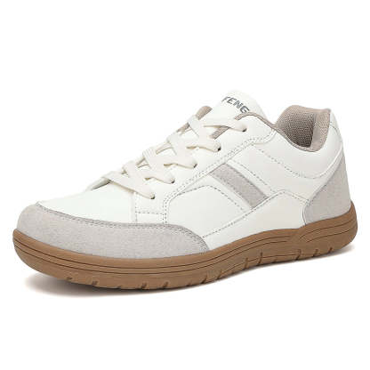 Men's Genuine Leather Walking Shoes - Maximum Support, Wide Toe Box with Arch Support