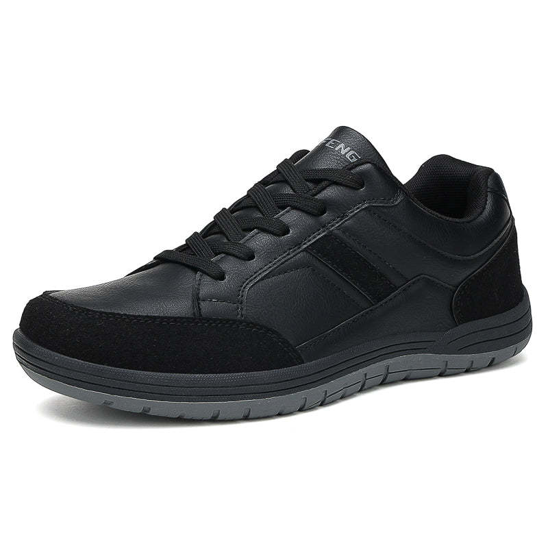 Men's Genuine Leather Walking Shoes - Maximum Support, Wide Toe Box with Arch Support