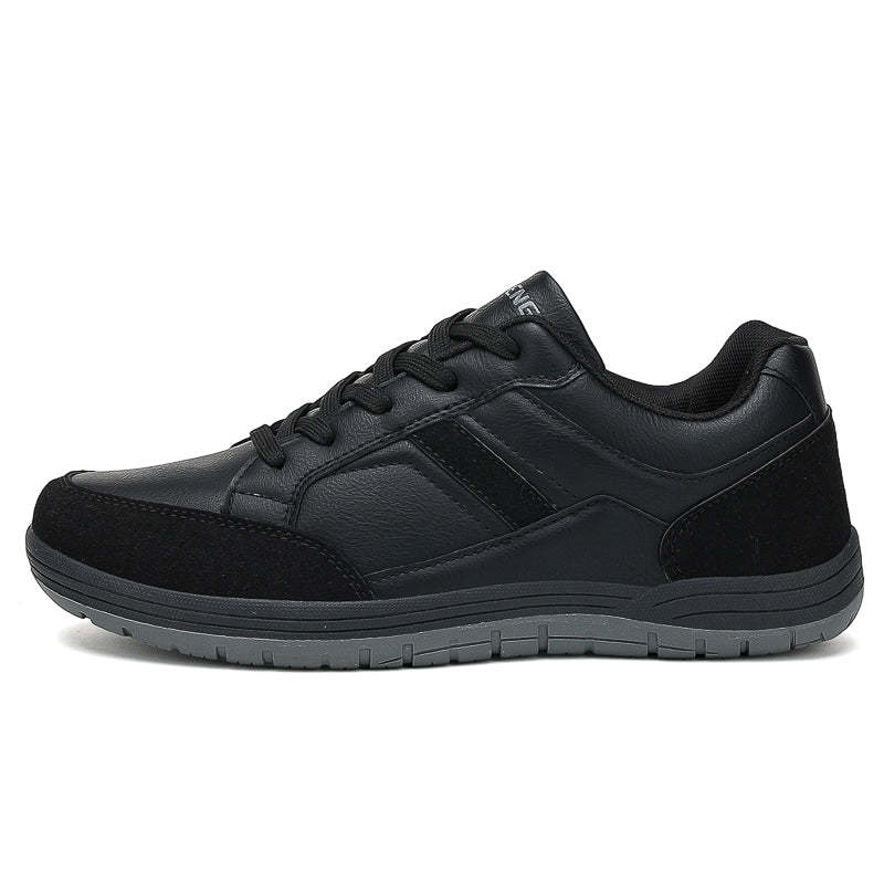 Men's Genuine Leather Walking Shoes - Maximum Support, Wide Toe Box with Arch Support