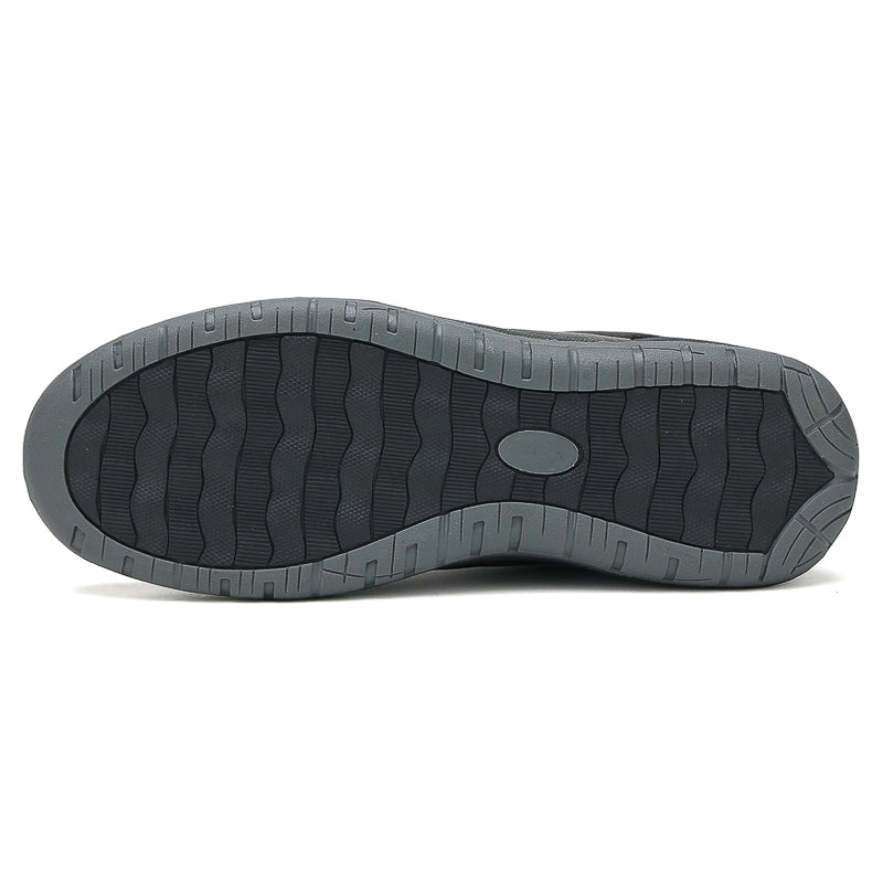 Men's Genuine Leather Walking Shoes - Maximum Support, Wide Toe Box with Arch Support