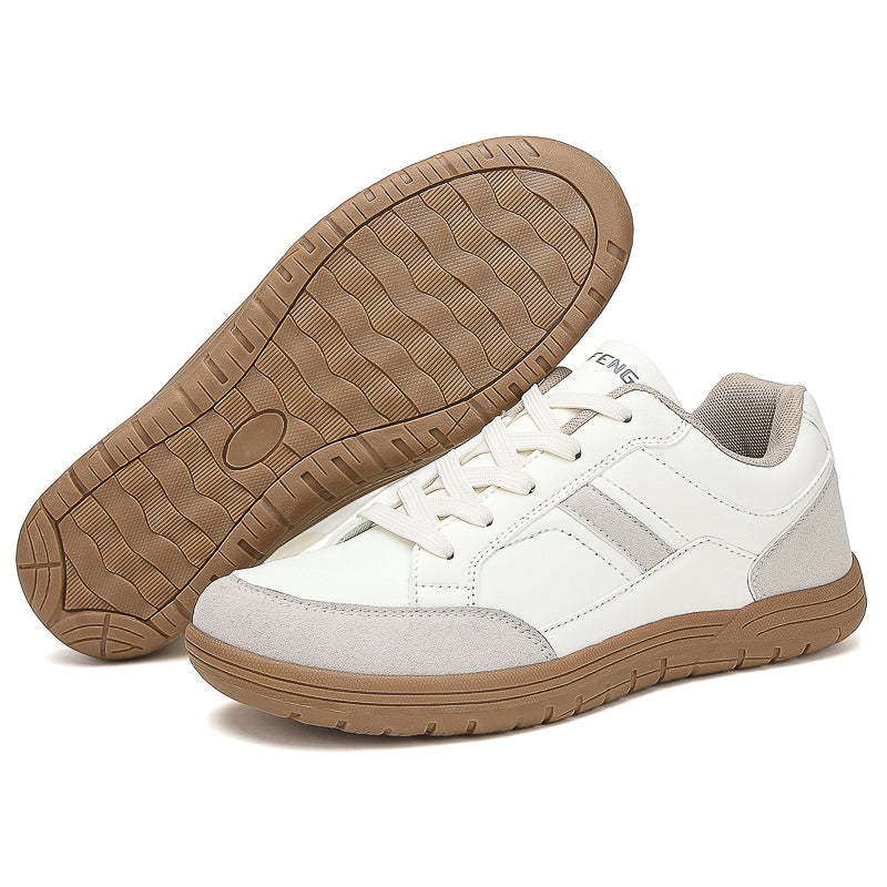Men's Genuine Leather Walking Shoes - Maximum Support, Wide Toe Box with Arch Support