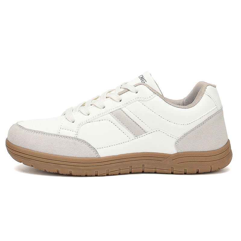 Men's Genuine Leather Walking Shoes - Maximum Support, Wide Toe Box with Arch Support