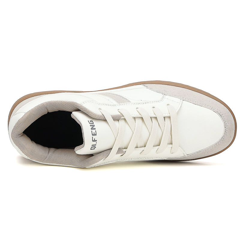 Men's Genuine Leather Walking Shoes - Maximum Support, Wide Toe Box with Arch Support