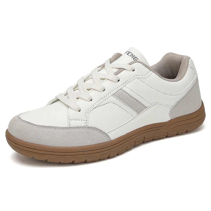 Men's Genuine Leather Walking Shoes - Maximum Support, Wide Toe Box with Arch Support