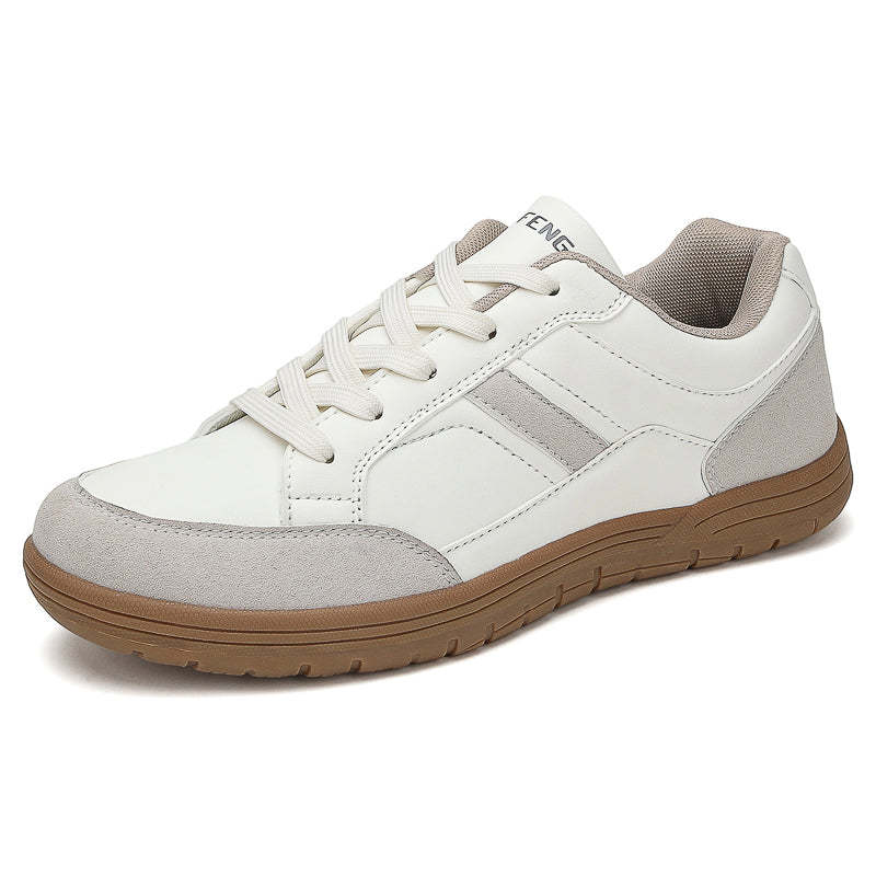 Men's Genuine Leather Walking Shoes - Maximum Support, Wide Toe Box with Arch Support