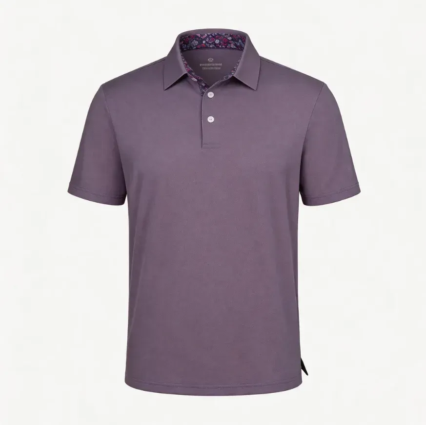 3-Pack Men's Performance Polo Shirts – Soft Breathable Cotton, 4-Way Stretch, Moisture-Wicking, Classic Collared for Work, Golf & Everyday Wear