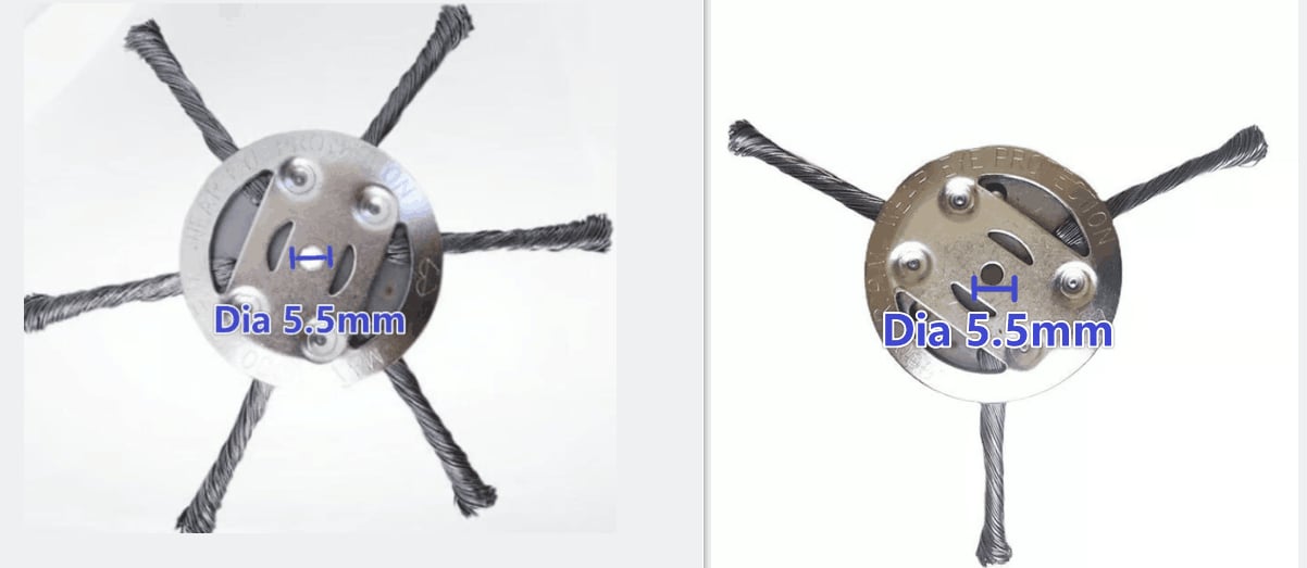 Universal Steel Wire Trimmer Head Replacement