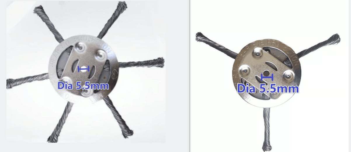 Universal Steel Wire Trimmer Head Replacement