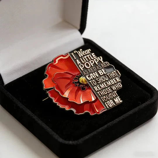 Unisex Red Friday Exquisite Brooch