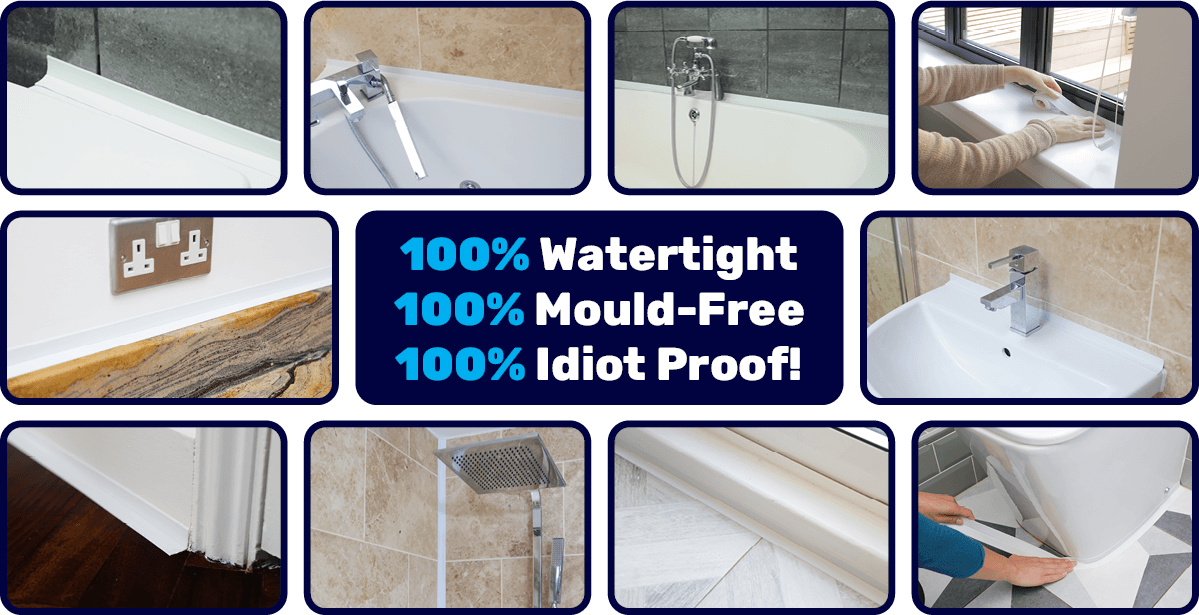 Waterproof and Mildew-Proof Tape for Kitchen and Bathroom