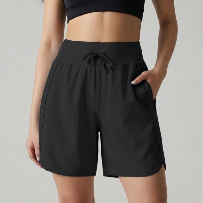 ⏰Hot Sale Women's Active Athletic Long Running High Wasistband Shorts