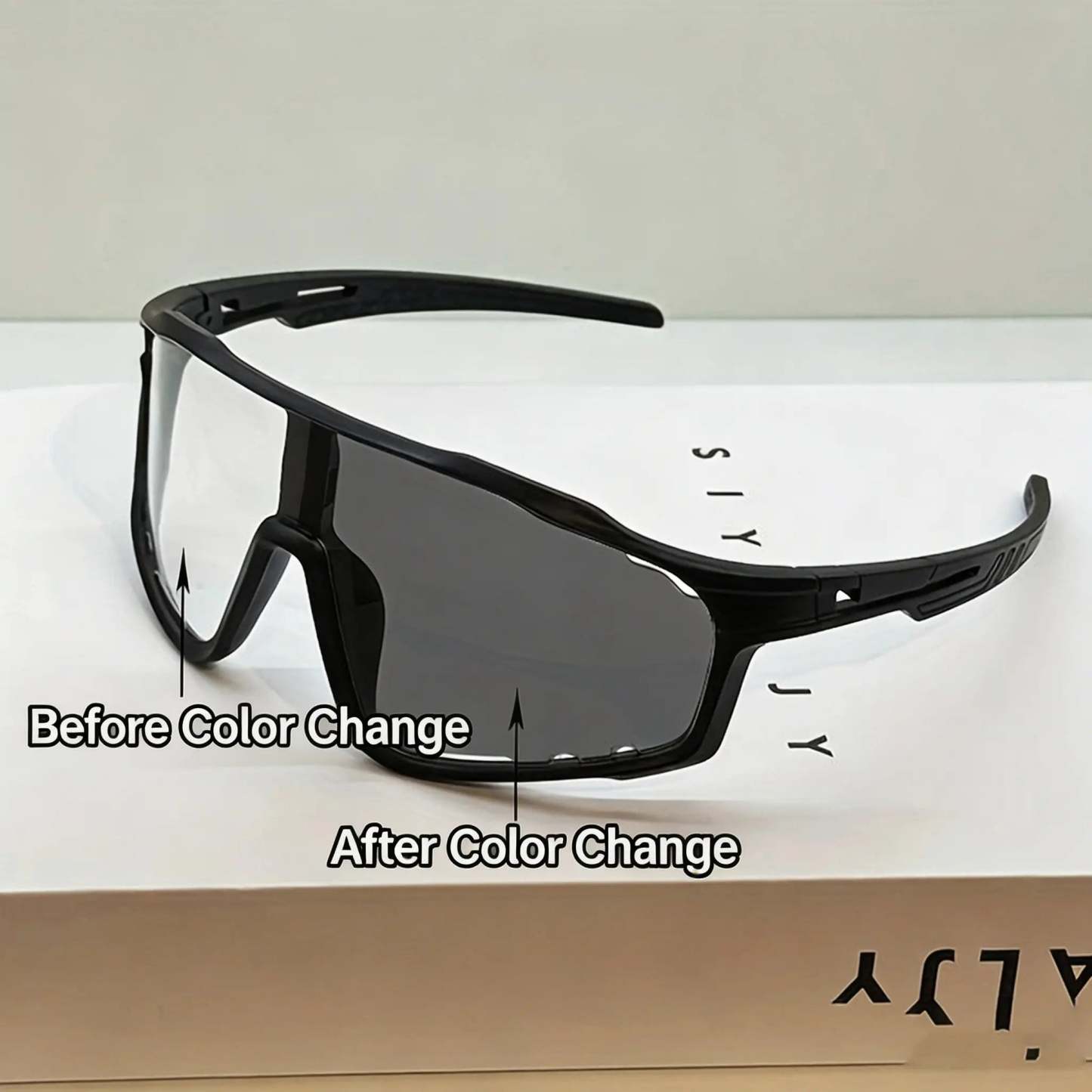 ☀️UV400 Photochromic Polarized Safety Glasses