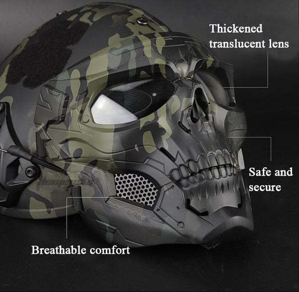 ⛑Skull Horror Helmet Mask⛑