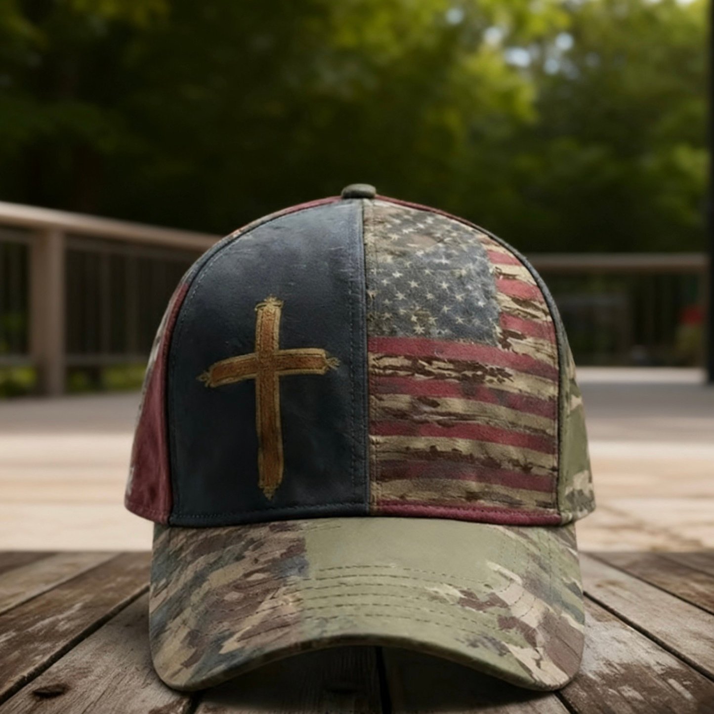 2026 New Year Hot Sale 49% OFF🔥Faith & Freedom Camo Cap🎁Buy 2 Free S