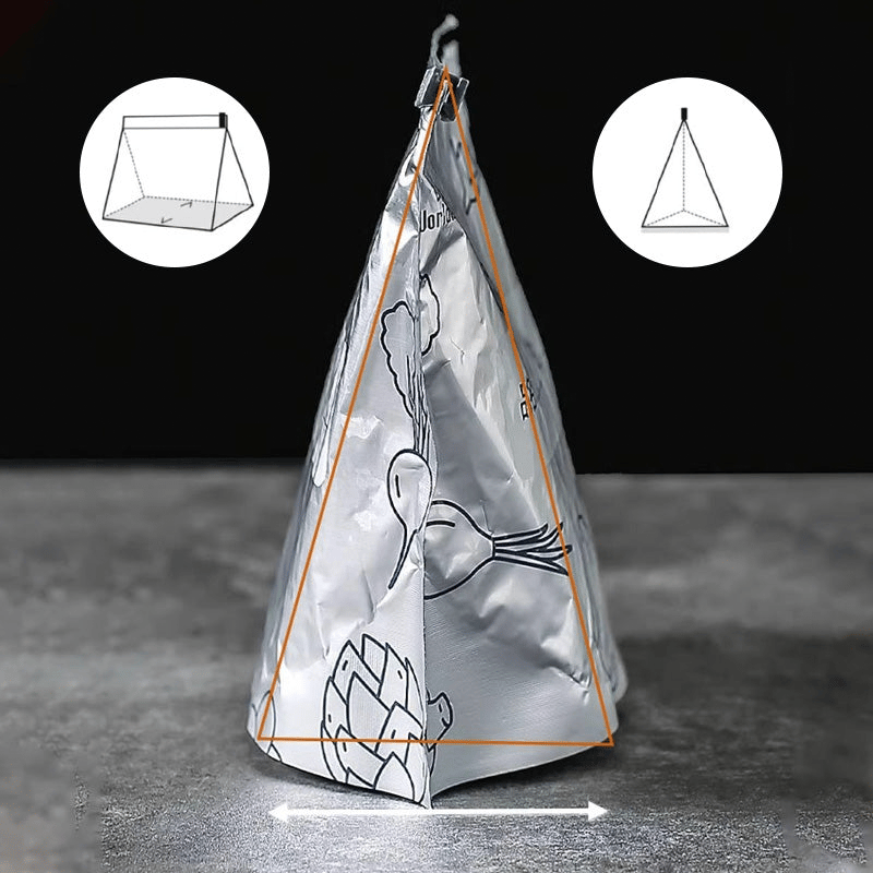 Aluminum Foil Antibacterial Sealing Bag (10 pcs)