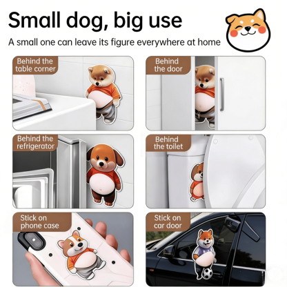 Chubby Shiba Inu Anti-Collision Sticker
