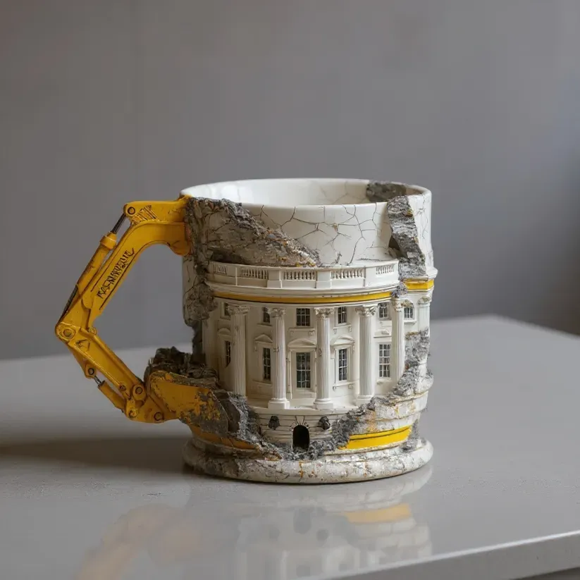 'Someone Lied' Demolition Mug