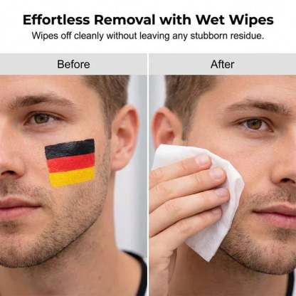 🏆Buy 1 get 1 free🎉National Flag Face Paint Stick for Sports Fans! ⚽